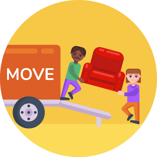 Household Shifting Icon - Star Relocation Services Raipur
